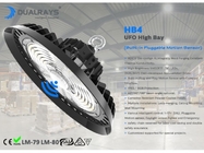 IP65 الصناعية عالية خليج تركيبات الإضاءة HB4 المدمج في استشعار الحركة قابل للتوصيل
