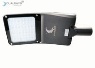 Dualrays S4 Series 120W يعتم أضواء الشارع LED الخارجية الاختيارية القابلة للتعديل مع حماية IP66