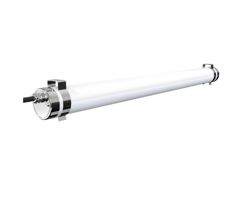 50W D6 Triproof LED أنبوب ضوء درجة عالية لإضاءة مستودع إضاءة مزرعة