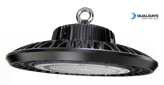 120 درجة زاوية شعاع LED تركيبات إضاءة خليج عالية Dualrays 150W مصدر لحوض بناء السفن / المناجم