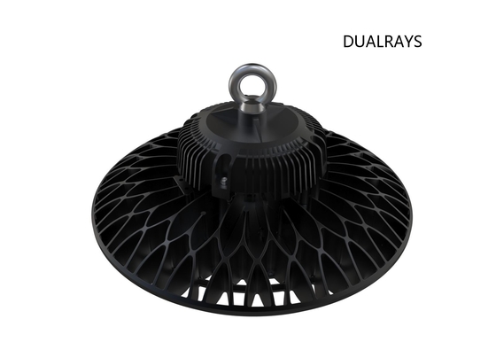UFO LED High Bay Light مع ضمان مجاني لمدة 5 سنوات 100W مقاوم للماء IK10 لمصنع الصلب