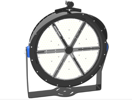800W 6KV 160LPW LED الأضواء الكاشفة الأرضية الرياضية أفضل مصباح لعرض حوض القفز
