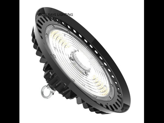 UFO LED High Bay Light 100W 150W 200W 240W 300W يدعم مستشعر الحركة القابل للتوصيل ومستشعر ضوء النهار