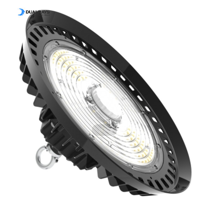 200W إضاءة المستودعات الصناعية Pluugable مستشعر الحركة UFO LED High Bay Light مع ضمان لمدة 5 سنوات