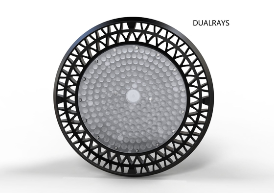 وميض خالٍ من الوميض UFO LED High Bay Light IK08 Meanwell LUXEON 100W 140LPW IP65