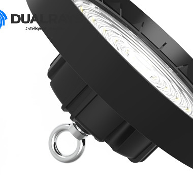 وميض LED خالٍ من الوميض UFO High Bay Light Bell 100W 140LPW IP65 IK08 Meanwell LUXEON