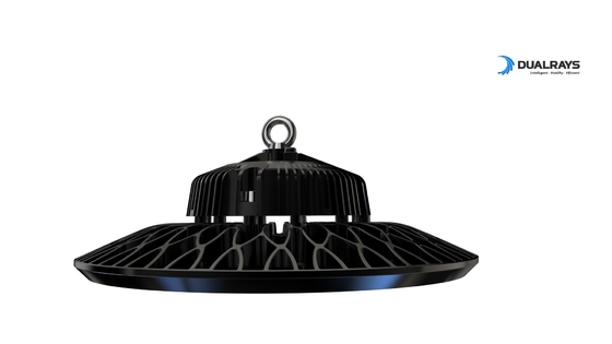 تحكم ذكي في حالات الطوارئ متاح UFO LED High Bay Light Bell 200W 150LPW IP65