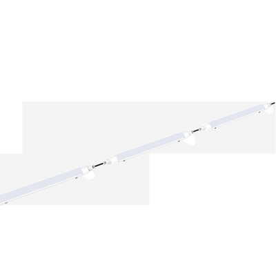 160LPW Tri-Proof LED Lights Dualrays IP66 IK10 4ft / 40W لمحطة القطار / الحافلات