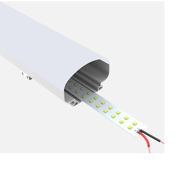 160LPW Tri-Proof LED Lights Dualrays IP66 IK10 4ft / 40W لمحطة القطار / الحافلات