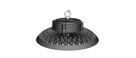 انخفاض ضوء التسوس UFO LED High Bay Light 150W 140LPW المدمج في سلسلة ربط السائق المتاحة
