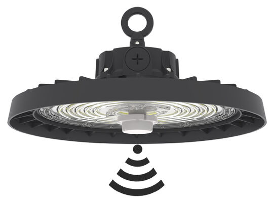 HB3H DIP الطاقة القابلة للتبديل و 3CCT UFO LED High Bay Light 100W 150LPW مع وظيفة الطوارئ اختياري