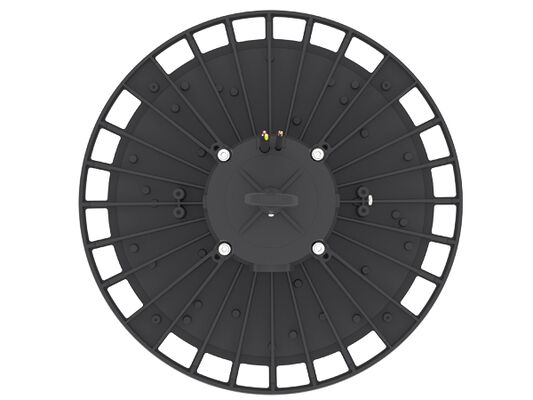 HB3H ضوء LED عالي الإضاءة UFO قابل للتبديل بالطاقة ومزود بمفتاح DIP بقدرة 100 واط و150LPW مع وظيفة طوارئ اختيارية بقدرة 20 واط/30 واط لمدة 3 ساعات