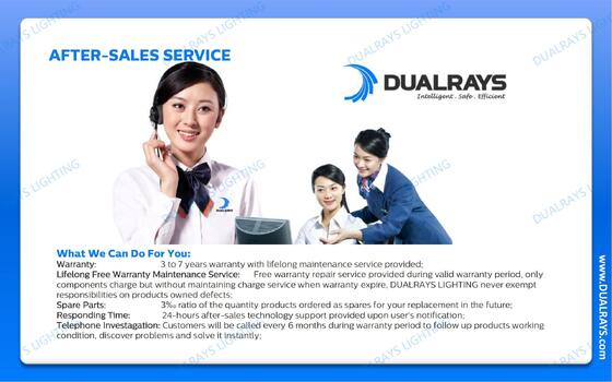 DUALRAYS أوروبا شحن LED Highbay مباشرة من هولندا في غضون 3 أيام عمل مع خدمة ما بعد البيع المحلية