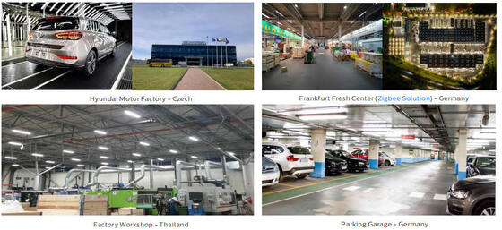 2ft / 20W D4 مصباح LED مقاوم للرطوبة مع كفاءة تصل إلى 160 LPW جاهز للطوارئ ومستشعر الحركة Pluy and Play