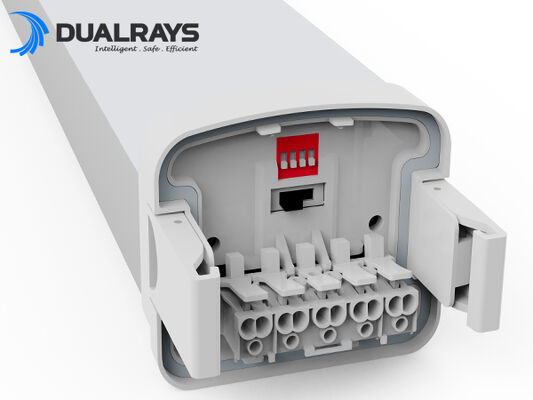 Dualrays D5 Series 3ft 40W 160LmW مصباح LED ثلاثي عالي الكفاءة للدليل على ورش العمل والمستودعات