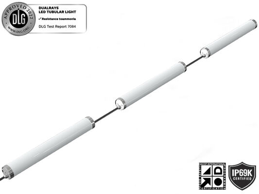 80W 15000mm إخراج ضوء LED مقاوم للطقس مع حماية IP65