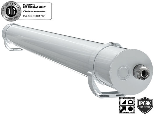 غبار الماء برهان LED ثلاثي ضوء 160LPW 20W 30W 40W 50W PIR مستشعر T8 أنابيب استبدال