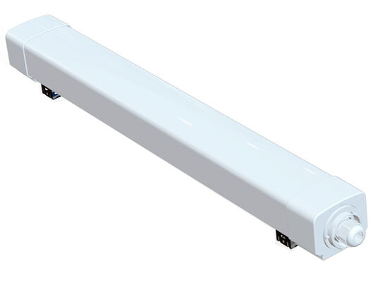 مصباح D3 LED المقاوم للرطوبة مع تصميم سريع للغطاء النهائي يجعله سريع للغاية في تركيب وصيانة التطبيقات مثل مواقف السيارات والمصانع والمستودعات ذات الأرفف المنخفضة وما إلى ذلك.
