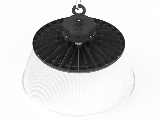 DUALRAYS 100W HB2 DIP الطاقة القابلة للتبديل و 3CCT UFO LED Highbay Light 170LPW مع ON-OFF 1-10V ضباب DALI-2 Zigbee اختياري