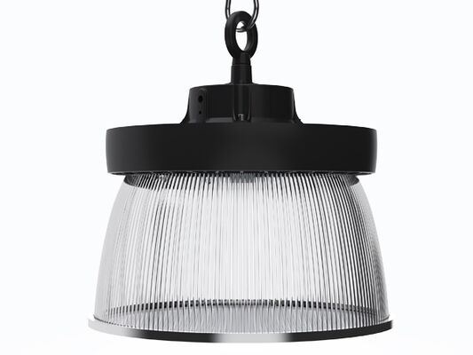 IP65 IK08 5-Year 100-200W 150lm/W 15000-30000lm PF>0.9 3000-6500K CE RoHS مستودعات الألومنيوم الصناعية DUALRAYS LIGHTING HB4H UFO LED High Bay Light