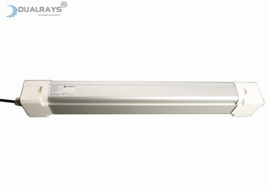 2ft / 20W هيكل من الألومنيوم بالكامل LED ثلاثي مقاوم للضوء 160LPW كفاءة ، IK10 IP65