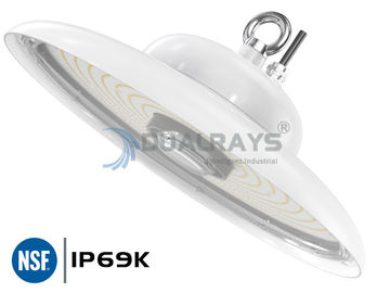 UFO High Bay Light IP69K IK10 150W 140LPW Food Factory سوبر ماركت