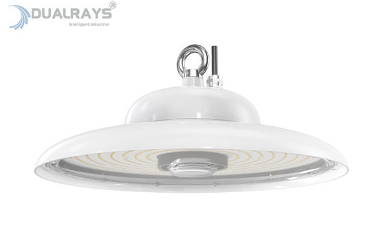 مستشعر الحركة وضوء النهار عكس الضوء 100W 150W 200W IP65 UFO High Bay Light لمصنع الأغذية
