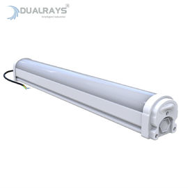 كامل البلاستيك الإسكان LED ثلاثي إثبات مصباح 4ft 160LPW IP65 لحياة طويلة في مستودع وقوف السيارات