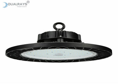 200W IP65 UFO أدى ضوء ارتفاع خليج عالية الكفاءة 140LPW 1-10VDC DALI PIR الاستشعار