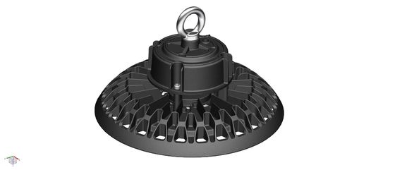 150W مقاوم للماء LED UFO High Bay Light IP65 ضمان لمدة 5 سنوات مع مستشعر الحركة للنبات
