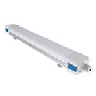 DIP قابل للتبديل D5 LED Tri Proof Light 40W Tri Color 5ft White PC Cover