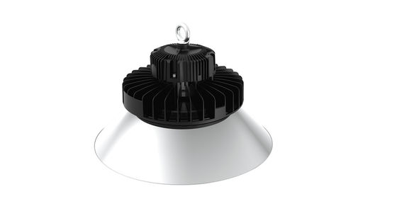 Dualrays Die Casting Aluminium 150W UFO LED High Bay Light Fixture غطاء الكمبيوتر الأبيض