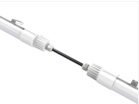 IP65 EPISTAR LED Tri Proof Light الفولاذ المقاوم للصدأ 0.6m 1.2m 1.5m للسوبر ماركت