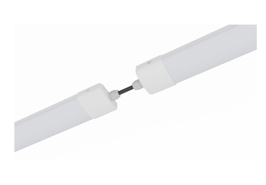 مصباح LED اقتصادي ثلاثي الإثبات 60W 5ft PC الإسكان IP65 IK08 120 درجة زاوية الشعاع