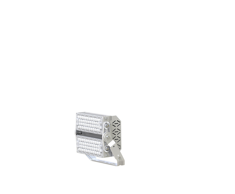 Dualrays F4 Series Modular LED Flood Light من سبائك الألومنيوم 150W IP66 مع نظام تحكم للأماكن العامة