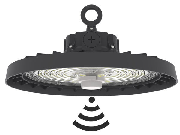 HB3H DIP الطاقة القابلة للتبديل و 3CCT UFO LED High Bay Light 100W 150LPW مع وظيفة الطوارئ اختياري