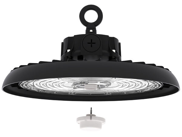 150W 150LPW كفاءة HB3 DIP الطاقة القابلة للتبديل و 3CCT UFO LED High Bay Light مع وظيفة الطوارئ اختياري