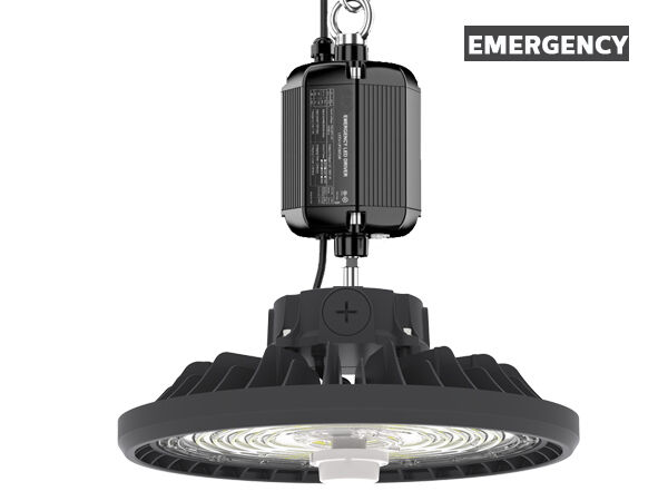 الأكثر فعالية من حيث التكلفة IP65 الألومنيوم HB4 LED High Bay Light Power &amp; CCT يمكن اختيارها لصناعة المستودعات الداخلية والإضاءة التجارية