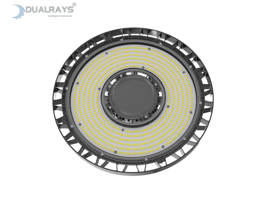 محرك Dualrays 200W HB3 Eco مدمج UFO High Bay مع أدوات تحكم اختيارية وتعتيم