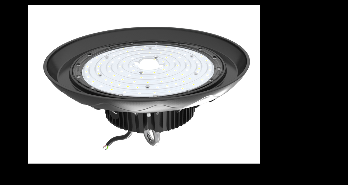 إصدار hi-eco 100w 140 lpw LED UFO High Bay Light 80Ra وفقًا لمعيار CE Saa للمصانع