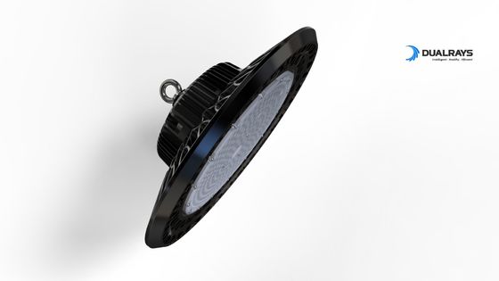 SMD3030 UFO LED High Bay Light 100W IP65 140LPW عدسة بصرية ضمان 5 سنوات