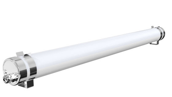 Dualrays D6 LED Tri Proof Light Flicker Free Dimmable 40W IP69K IK10 160lm / w مع CE