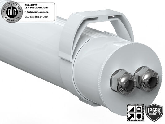 5ft IK10 IP69K مقاوم للماء مصابيح أنبوبية LED SMD2835 40W 50W