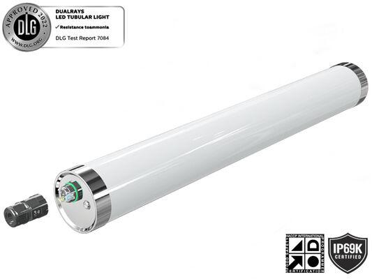 5ft 50W IP69K IK10 LED Tri Proof Light للتخزين الإضاءة