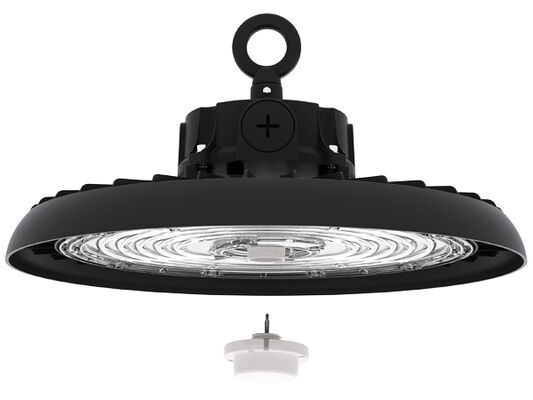 طاقة قابلة للتحويل HB3 DIP و3CCT UFO LED Highbay Light مع مستشعر حركة التوصيل والتشغيل بكفاءة 190LPW مع خدمة ما بعد البيع في أوروبا