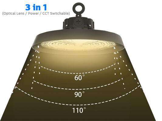 Dualrays 200W HB5 مقاومة الصدمات UFO High Bay Light IP65 CE RoHS للتطبيقات العامة والصناعية