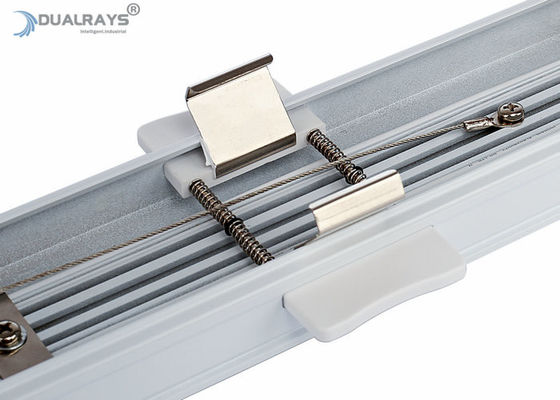 نظام Dualrays All Trunking متصل بوحدة خطية LED ضمان لمدة 5 سنوات قوة قابلة للتعديل